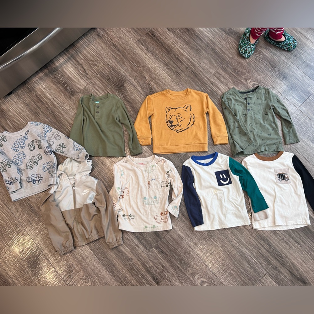 3T long sleeve and sweat shirts,